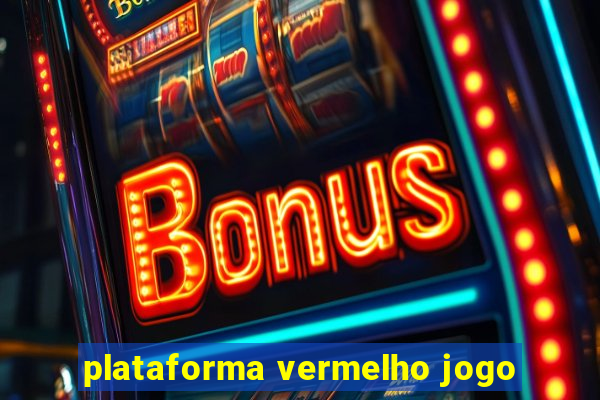 plataforma vermelho jogo